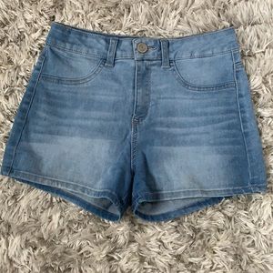 Light Blue Jean Shorts